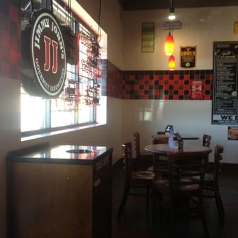 Jimmy John's - a table and chairs in a restaurant - Sandwiches Near Me - Peoria, Illinois Jimmy John's - a table and chairs in a restaurant - Sandwiches Near Me - Peoria, Illinois