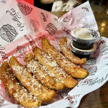 Matty G's Steakburgers - Houston Heights - Fried pickles - Burgers Near Me - Houston, Texas
