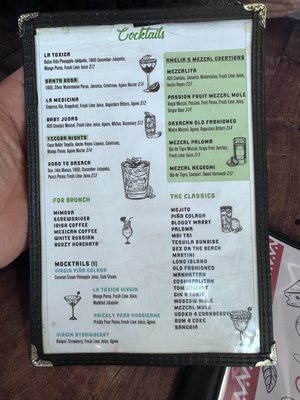 Menu photo 7 Amelias Mexican Kitchen Tucson, AZ