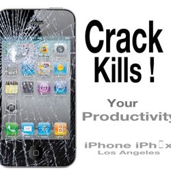 iPhone iPhix - Don't let a cracked screen slow you down. Come on in and we'll get you back on track!