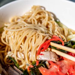 Chaplin's - Love their seasonal cold ramen!