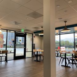 Inside front view of the restaurant itself