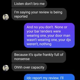 Owner barrading a customer for leaving honest review. Owner barrading a customer for leaving honest review.