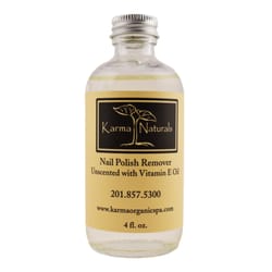 Karma Organic Spa - Unscented with vitamin E nail polish remover.