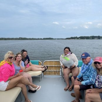 Hampton Roads Boat Company - Thanks to captain Robbie everyone on board got a lei - Boat Tours Near Me Hampton Roads Boat Company - Thanks to captain Robbie everyone on board got a lei - Boat Tours Near Me