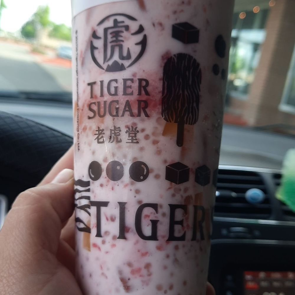 TIGER SUGAR - Strawberryy - Bubble Tea Near Me - Madison Heights, Michigan TIGER SUGAR - Strawberryy - Bubble Tea Near Me - Madison Heights, Michigan