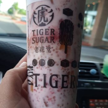 TIGER SUGAR - Strawberryy - Bubble Tea Near Me - Madison Heights, Michigan TIGER SUGAR - Strawberryy - Bubble Tea Near Me - Madison Heights, Michigan