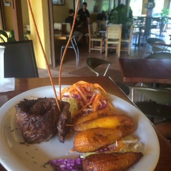 Terruño - Churrasco with platanos fritos - Caribbean Near Me - Luquillo, Puerto Rico Terruño - Churrasco with platanos fritos - Caribbean Near Me - Luquillo, Puerto Rico
