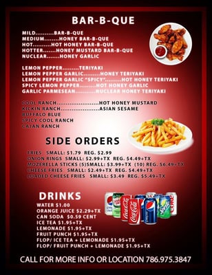 Menu photo 3 JKT'S Wings & Burgers Miami, FL Menu photo 3 JKT'S Wings & Burgers Miami, FL