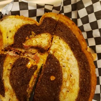 Hungry Bear Deli - Ruben on marbled eye. SOOOO good! - Delis Near Me - Vista, California