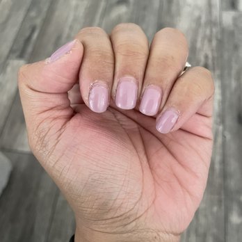 Versaci Nails Spa - 2 week growth on gel manicure - Nail Salons Near Me - Eastvale, California Versaci Nails Spa - 2 week growth on gel manicure - Nail Salons Near Me - Eastvale, California