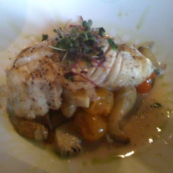 Central Park Bistro - Halibut special - New American Near Me - San Mateo, California