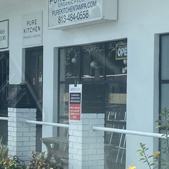 Pure Kitchen Organic Vegan - Entrance - Vegan Near Me - Tampa, Florida