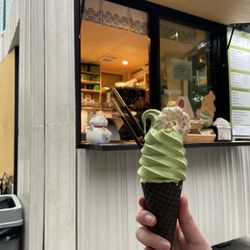 Ichigo Matcha - Matcha cone!