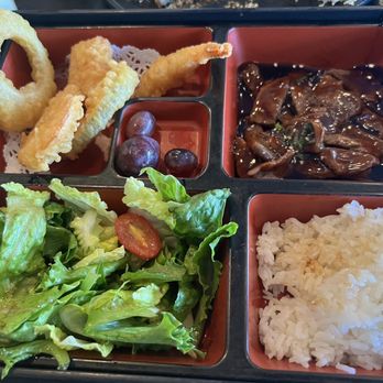 Sushi KA - Beef Teriyaki with Mixed Tempura Dinner - Sushi Bars Near Me - Wildomar, California Sushi KA - Beef Teriyaki with Mixed Tempura Dinner - Sushi Bars Near Me - Wildomar, California