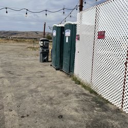 Porta potty's for restrooms