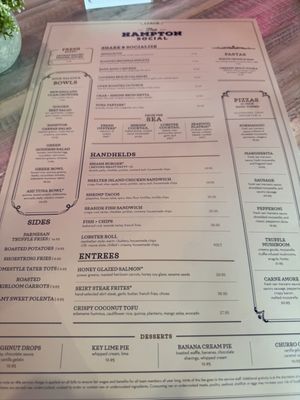 Menu photo 7 The Hampton Social Dallas, TX Menu photo 7 The Hampton Social Dallas, TX