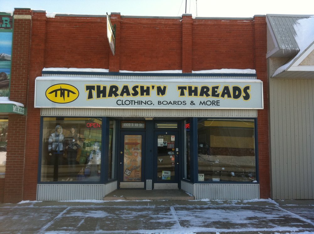 THRASH’N THREADS Updated September 2024 4909 49 Street, Wetaskiwin