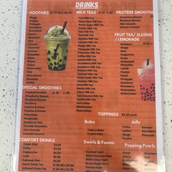 Boba N Chill - Menu - Bubble Tea Near Me - Orlando, Florida Boba N Chill - Menu - Bubble Tea Near Me - Orlando, Florida