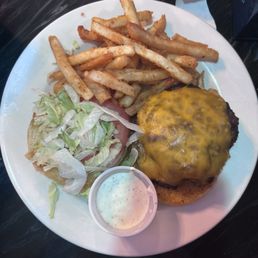 Double smash burger