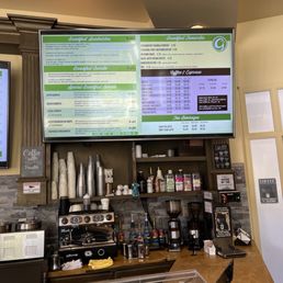 Menu board