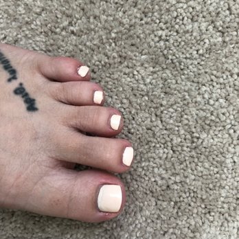 Blossom Nails & Spa - Bad paint job on toe and pinky toe. Maybe old top coat. - Nail Salons Near Me - Hollister, California Blossom Nails & Spa - Bad paint job on toe and pinky toe. Maybe old top coat. - Nail Salons Near Me - Hollister, California