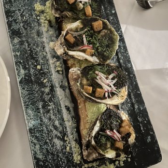 TRIS - Roasted oysters - New American Near Me - The Woodlands, Texas TRIS - Roasted oysters - New American Near Me - The Woodlands, Texas