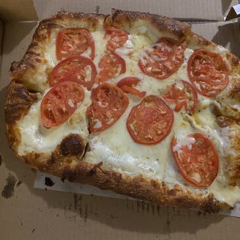 Pizza Capri - White Sicilian Pizza. Soggy in the bottom from all the grease. - Pizza Near Me - Mc Donald, Pennsylvania