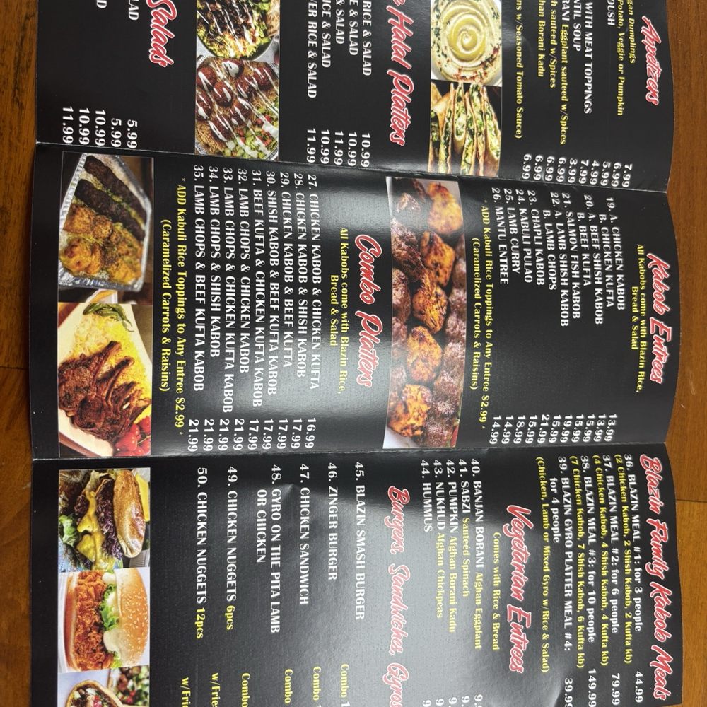 Blazin Kabob - Afghan Near Me - Kenilworth, New Jersey