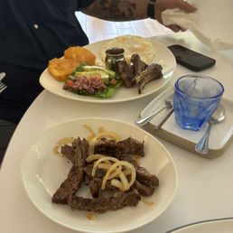 Lamp chops side of steak Lamp chops side of steak