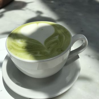 RH Rooftop Restaurant at RH West Palm - Matcha tea with oat milk. - Wine Bars Near Me - West Palm Beach, Florida