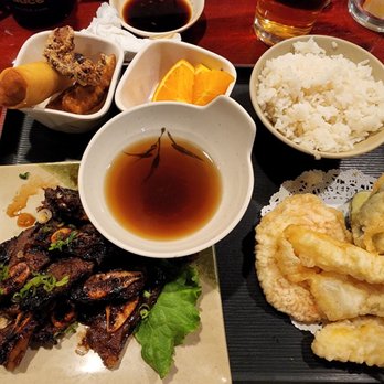 Gen Kai Sushi - Short Rib Dinner Special. (Comes with a salad thar I pulled to the side and not in photo) $24 - Japanese Near Me - Dana Point, California Gen Kai Sushi - Short Rib Dinner Special. (Comes with a salad thar I pulled to the side and not in photo) $24 - Japanese Near Me - Dana Point, California