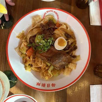 Biang Biang Noodles - Mala Spicy Beef & Pork Ribs - Noodles Near Me - Seattle, Washington