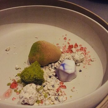 Alinea - Rock appreciation dessert ;) - New American Near Me - Chicago, Illinois