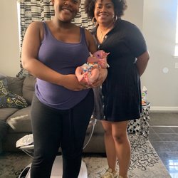 Doula'd by Janae - Janae came by the house after the baby was born to check on us.