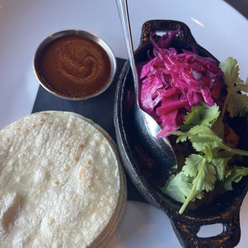 The Twisted Fork - Pork tacos- happy hour menu! - New American Near Me - Reno, Nevada