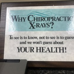 Knecht Chiropractic Center - I 100% agree with this statement, which is exactly why I am disappointed I was not X-rayed