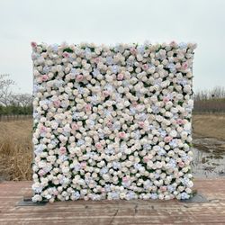 The Party People - Our Beautiful floral backdrop.