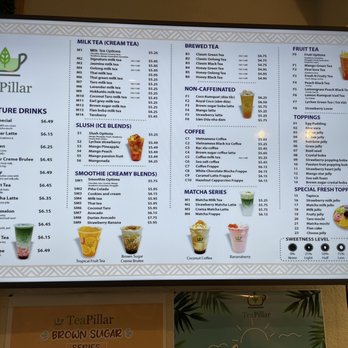 Tea Pillar - Bubble Tea Near Me - Cedar Park, Texas Tea Pillar - Bubble Tea Near Me - Cedar Park, Texas