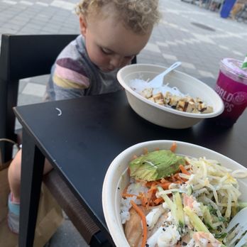 World Wrapps - Kids tofu bowl and furikake salmon bowl. - Wraps Near Me - Corte Madera, California World Wrapps - Kids tofu bowl and furikake salmon bowl. - Wraps Near Me - Corte Madera, California