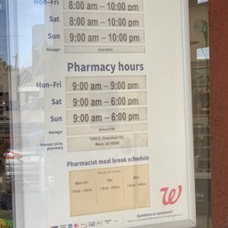 Walgreens - Hours February 2023