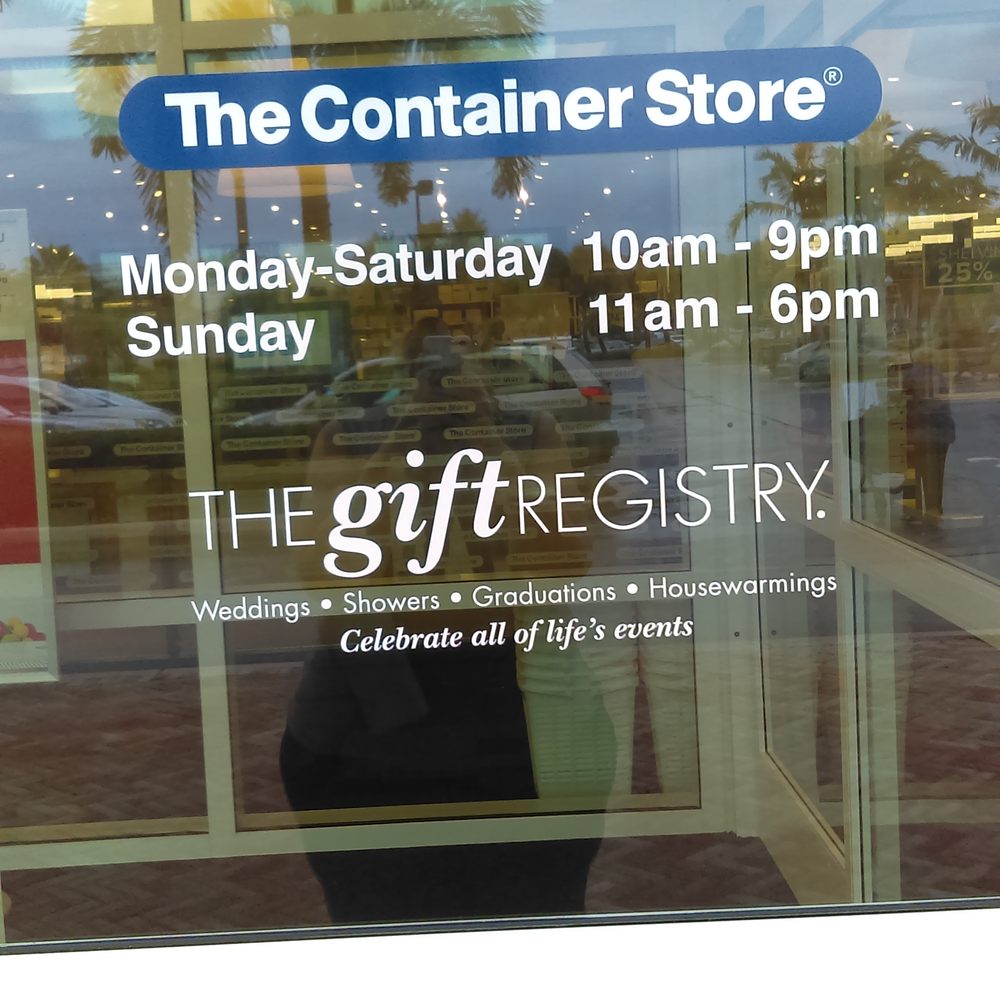 The Container Store - Store Hours, registry options - Home Organization Near Me - Palm Beach Gardens, Florida The Container Store - Store Hours, registry options - Home Organization Near Me - Palm Beach Gardens, Florida