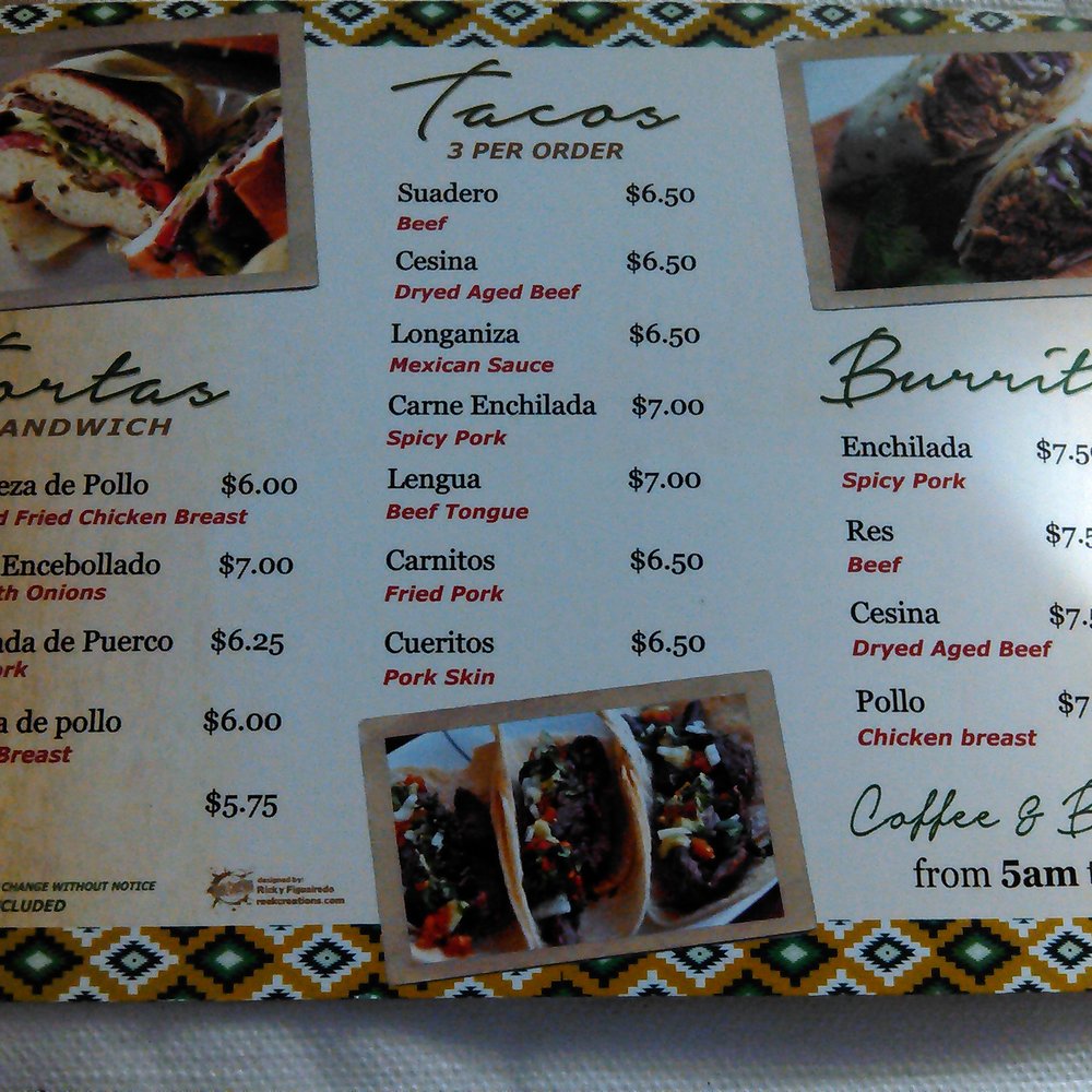 Taqueria Morelos - Menu - Mexican Near Me - Newark, New Jersey Taqueria Morelos - Menu - Mexican Near Me - Newark, New Jersey