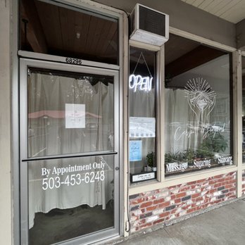Carson Bodywork - Outside view when in session. Please do not knock if curtains are closed and in session sign is up. - Massage Near Me - Welches , Oregon Carson Bodywork - Outside view when in session. Please do not knock if curtains are closed and in session sign is up. - Massage Near Me - Welches , Oregon