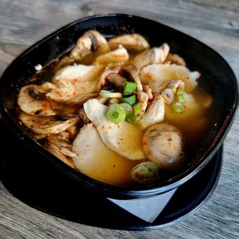 Thai At Main Street - Tom Yum Soup with chicken - Thai Near Me - Durham, North Carolina Thai At Main Street - Tom Yum Soup with chicken - Thai Near Me - Durham, North Carolina