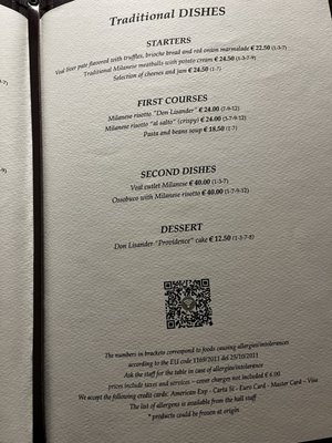 Menu photo 1 Don Lisander Milan, MI