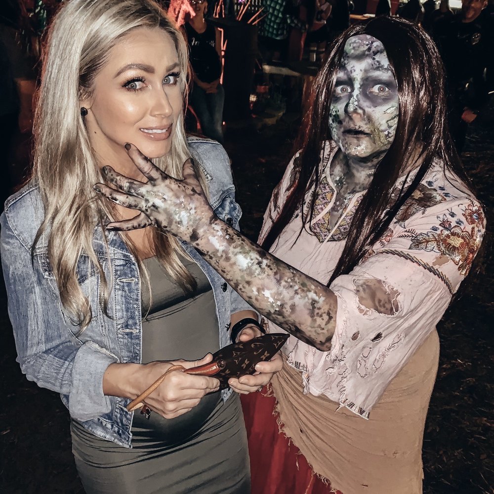 Scary lady!