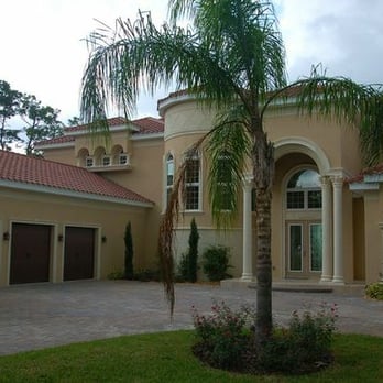 Anderson Custom Creations - Two story all block 7000 SF living Home 10,000 total under roof - General Contractors Near Me - Cocoa Beach, Florida