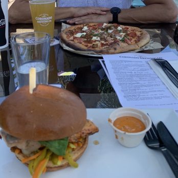 Coronado Brewing - Pizza and spicy chicken sandwich - Brewpubs Near Me - Coronado, California Coronado Brewing - Pizza and spicy chicken sandwich - Brewpubs Near Me - Coronado, California