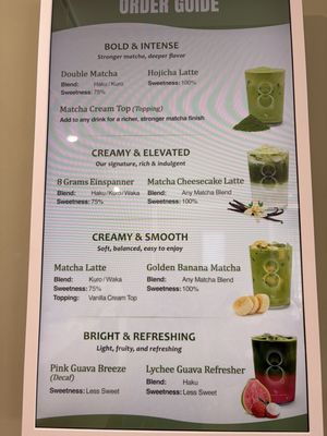 Menu photo 3 Eight Grams Matcha Berkeley, CA